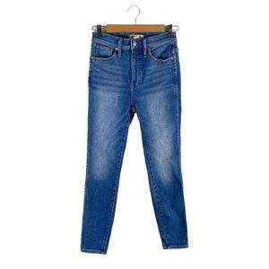 Madewell High Rise Crop Sheffield Wash SZ 26
